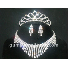 rhinestone wedding jewelry sets (GWJS0406)